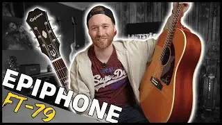 Epiphone FT-79 inspired by TEXAN - Massive Decke + Massiver Boden