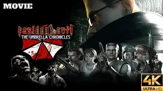 RESIDENT EVIL THE UMBRELLA CHRONICLES (2007) 4K Movie All Cutscenes