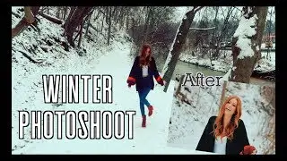 Winter Photoshoot!! Behind the Scenes!