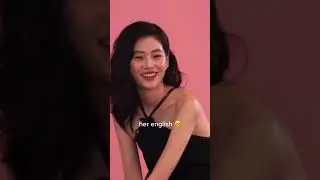 HoYeon Jung Speaking English #hoyeonjung #squidgame #shorts #youtubeshorts #english #trend #netflix