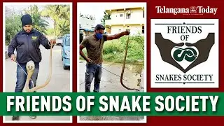 Snake Rescue Organization In Hyderabad | Friends of Snake Society | Hyderabad | Telangana Today