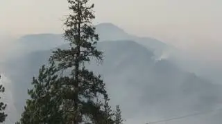 Wildfires in Western Canada Archive Footage from Lytton, BC 2021