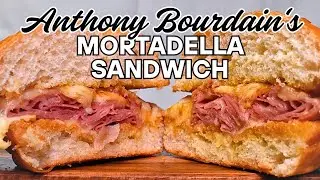Anthony Bourdain's Legendary Mortadella Sandwich | Just 5 Ingredients To A Culinary Masterpiece!