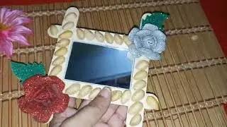 #mirrordecor #mirrorframe #popsiclecrafts