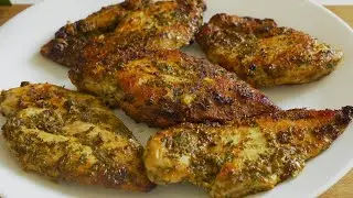 Easy Chicken Breast Recipe with mint and yogurt!