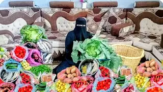 اسعار الخضار اليوم عندنا في السوق 🤗 مشتريات الاسبوع