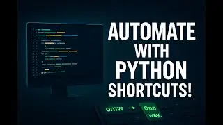 Python Automation Tutorial 🐍 | Auto-Expand Text Shortcuts with PyAutoGUI & Keyboard