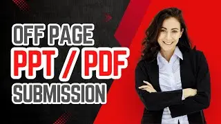 Boost Rankings with PPT and PDF Submission | Off-Page SEO Guide