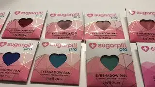 Mina första SUGARPILL - ögonskuggor! Är de så bra som alla säger?