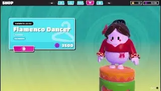 *NEW* Flamenco Dancer Costume & Pretend Telescope Emote | Fall Guys item Shop 02/8/21