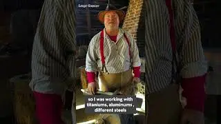 'I'm here so the dying arts don't die entirely.' Meet blacksmith at Historic Westville Village