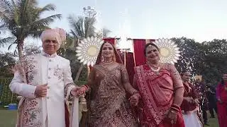 Entwined in the floral embrace, Jay & Nirali embark on their journey of love.
