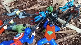 Avengers Superhero Story,Hulk,Spiderman,Superman,Captain America,Batman.07