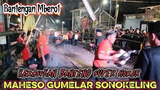 KERASUKAN BANTENG SUPER HOROR 😱 MAHESO GUMELAR SONOKELING LIVE in KARANGWARU SINGOSARI
