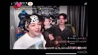 BAS_Live TikTok_@bbasjtr99 vs Ta worraseth เปิดของขวัญ 09.06.2024 ช่วงร้องเพลงและบ๊ายบาย