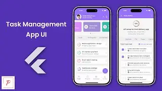 Task Management App UI in Flutter | GoTask