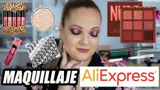 PROBANDO MAQUILLAJE DE ALIEXPRESS. CLONES, DUPES, IMITACIONES...¿VALEN LA PENA?