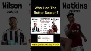Callum Wilson VS Ollie Watkins #football #newcastle #nufc #avfc #astonvilla #soccer #premierleague