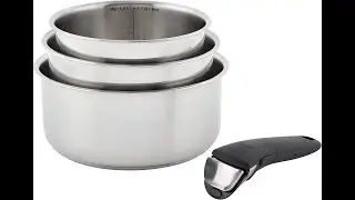 T-fal 4pc stackable cookware. Review - Pros & Cons - T-fal Ingenio Expertise Cookware