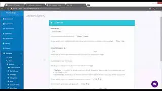 Employee leave tracking - policy setup