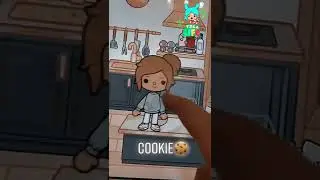 🍪🍪 MAKE COOKIES IN TOCA BOCA #tocalifeworld #tocaboca #shorts  #tocabocashorts #tocahack