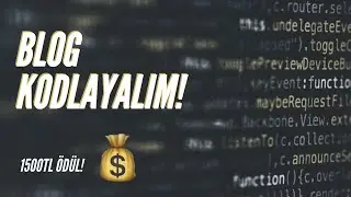 Beraber kodlayalım: Kişisel blog (1500TL ÖDÜL!)