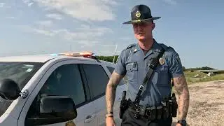 Kansas Highway Patrol Trooper Eddings Spotlight