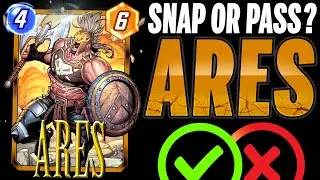 ARES 🪓 Details & Mechanics | Snap or Pass | Marvel Snap