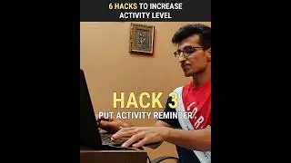 6 Hacks To Increase Activity Level | #shorts 130