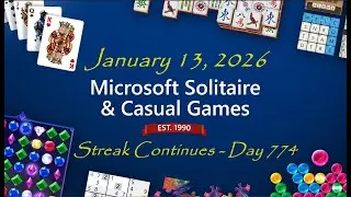 Jan 13th 2026 Streak continues.... Day 774