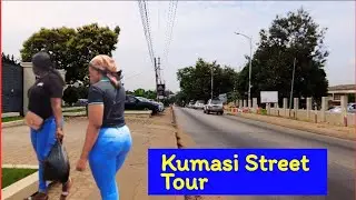 Kumasi Street Life | Real Ghana City Tour in West Africa 🌍