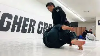 Practising Control Game While Rolling Jiujitsu