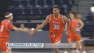 UT Tyler men's basketball falls to No. 14 St. Edward's 70-55