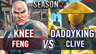 T8 🔥 KNEE (Feng) vs DADDYKING (Clive) 🔥 Tekken 8 High Level Gameplay