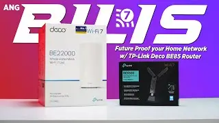 Опытный WIFI 7, АНГЛ БИЛИС!!! Гарантируйте будущее своей домашней сети с роутером TP-Link Deco BE85
