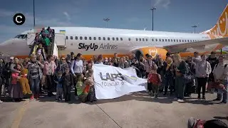 SOS UCRÂNIA | Avião com 150 refugiados chegou a Lisboa