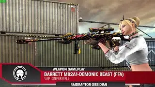 Barrett M82A1-Demonic Beast (Free For All Gameplay) || CrossFire Philippines