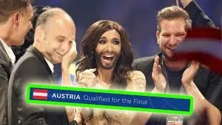 every time AUSTRIA qualified for the eurovision final