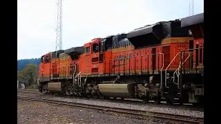Columbia River Gorge Railfanning - BNSF Fallbridge Sub and UP Portland Sub