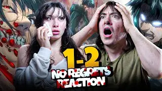 LEVI'S BACKSTORY is Tragic... | ATTACK ON TITAN No Regrets | Reaction OVA Part 1 & 2