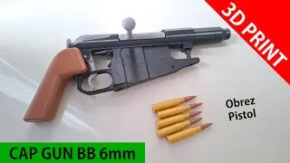 Mosin Nagant Obrez Pistol Shell Ejecting Cap Gun BB 6mm