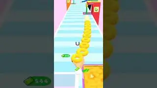 🍩 donut stack 3D gameplay in Android mobile