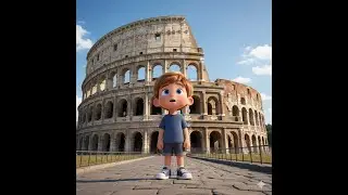 He Fell Asleep&hellip; and Woke Up in the Colosseum 🌙 | Bedtime Story for Kids