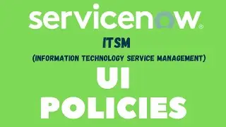 What is UI POLICY in ServiceNow | ServiceNow UI Policy Script Examples in Telegu #softwareengineer