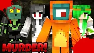 HALLOWEEN COSTUMES! | Minecraft Murder Mystery w/ Friends!