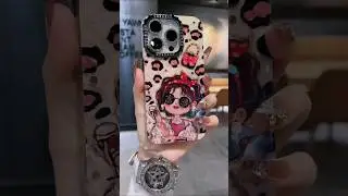 black and pink leopard print phone case &ndash; bring this gorgeous phone home! #phonecase #iPhone17