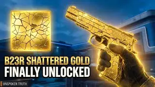 Unlocking Shattered Gold B23R in BO7