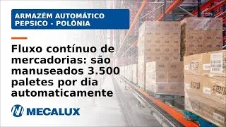 Armazém automatizado da PepsiCo na Polónia