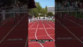 🇺🇸Eric Edwards beats 🇯🇲Damion Thomas in 110mH final at True Athletes Classics #shorts