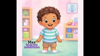 Max learns addition| Learning is Fun | Low Stimulation Story Time